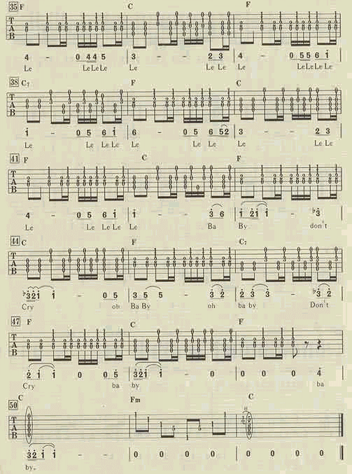 执着 （2）吉他谱 第3页