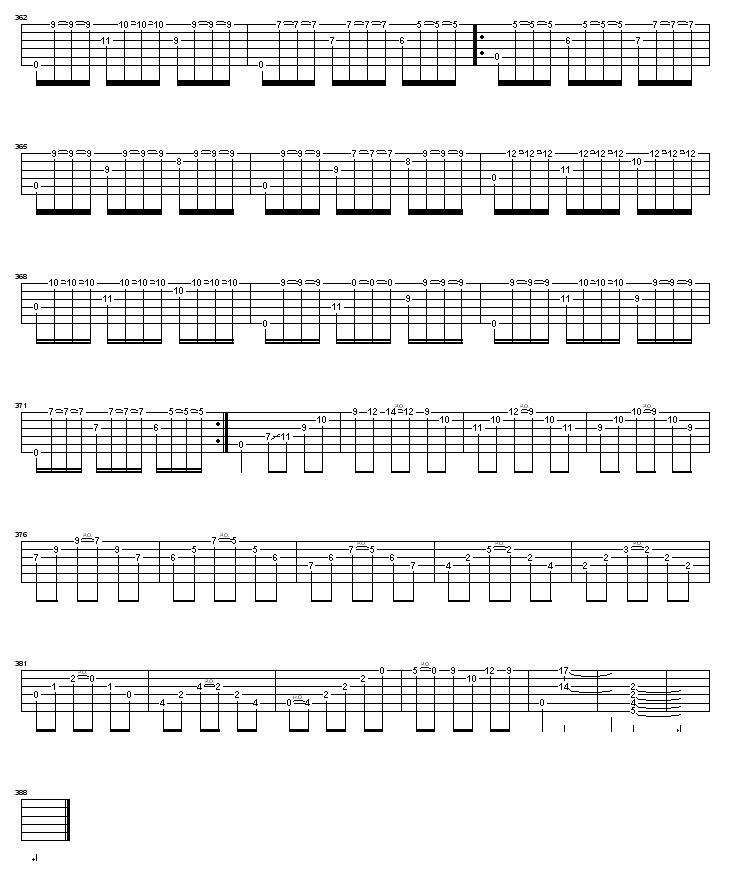 大霍塔舞曲（绝对经典）吉他谱 第10页