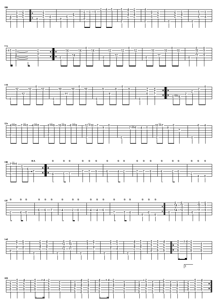 大霍塔舞曲（绝对经典）吉他谱 第4页