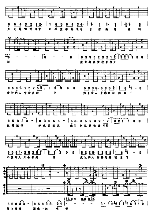 国王的新歌吉他谱 第2页